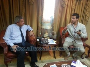 وزير الشباب والرياضة يستقبل الدكتور مؤمن الجندي