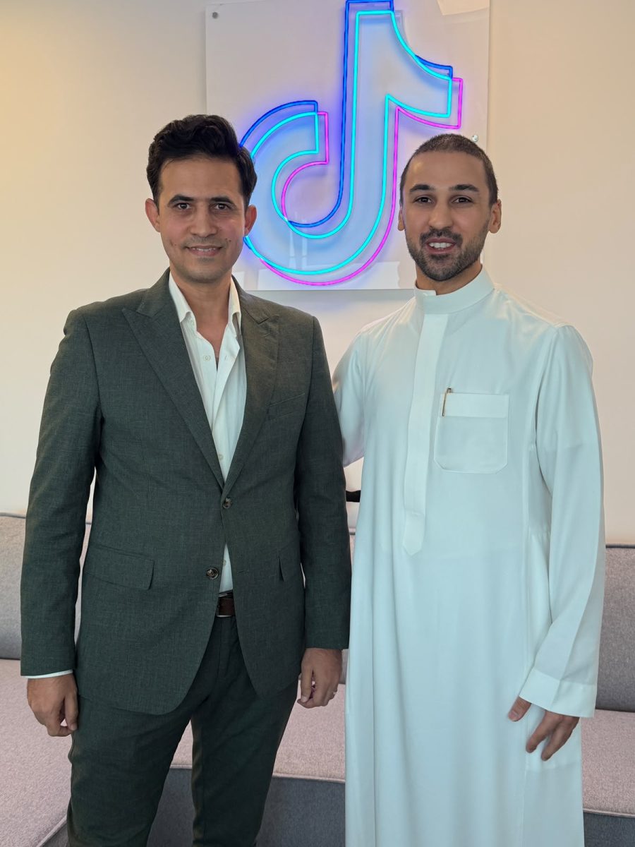 مدير TikTok Live لمنطقة الشرق الأوسط يستقبل مؤمن الجندي